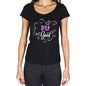 Day Is Good Womens T-Shirt Black Birthday Gift 00485 - Black / Xs - Casual