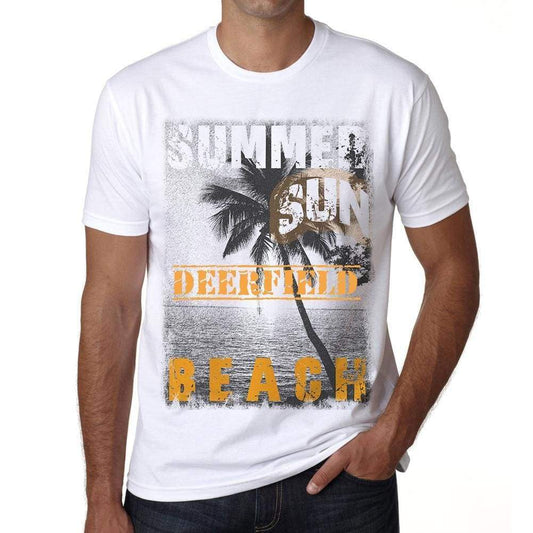 Deerfield Mens Short Sleeve Round Neck T-Shirt - Casual
