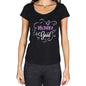 Delivery Is Good Womens T-Shirt Black Birthday Gift 00485 - Black / Xs - Casual