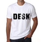 Desk Mens T Shirt White Birthday Gift 00552 - White / Xs - Casual