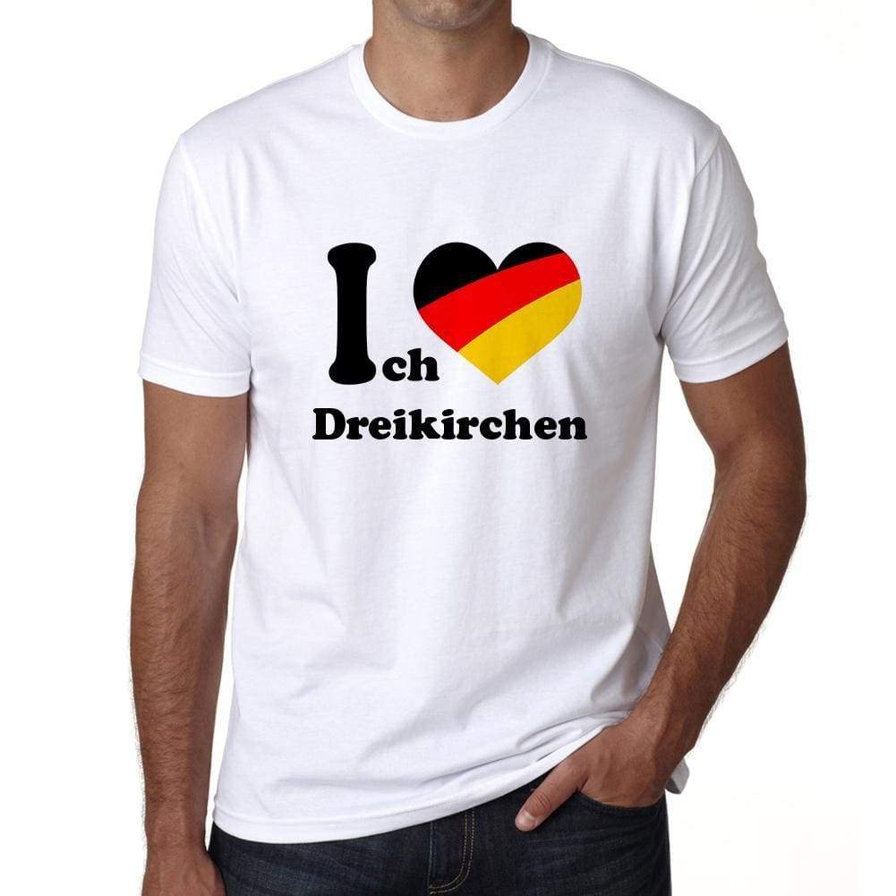 Dreikirchen Mens Short Sleeve Round Neck T-Shirt 00005 - Casual