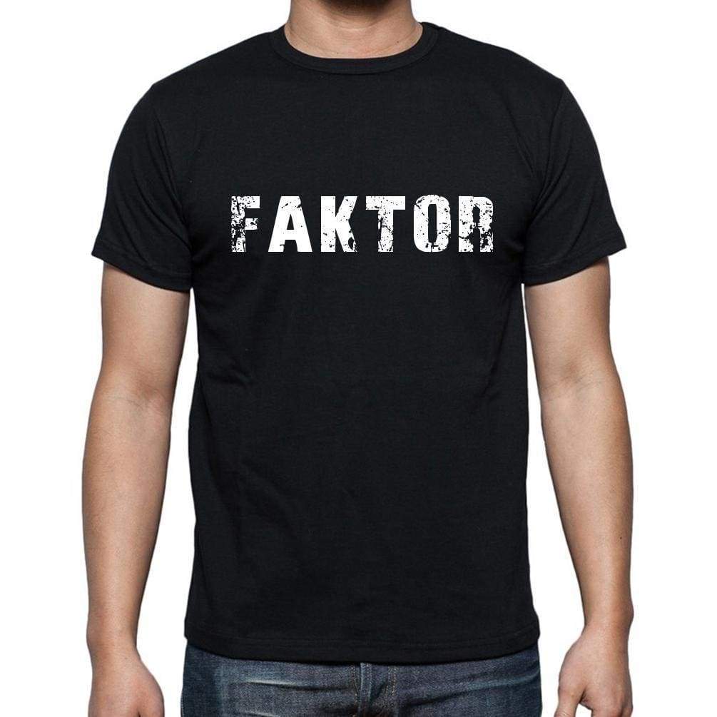 Faktor Mens Short Sleeve Round Neck T-Shirt - Casual