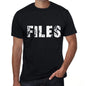 Files Mens Retro T Shirt Black Birthday Gift 00553 - Black / Xs - Casual