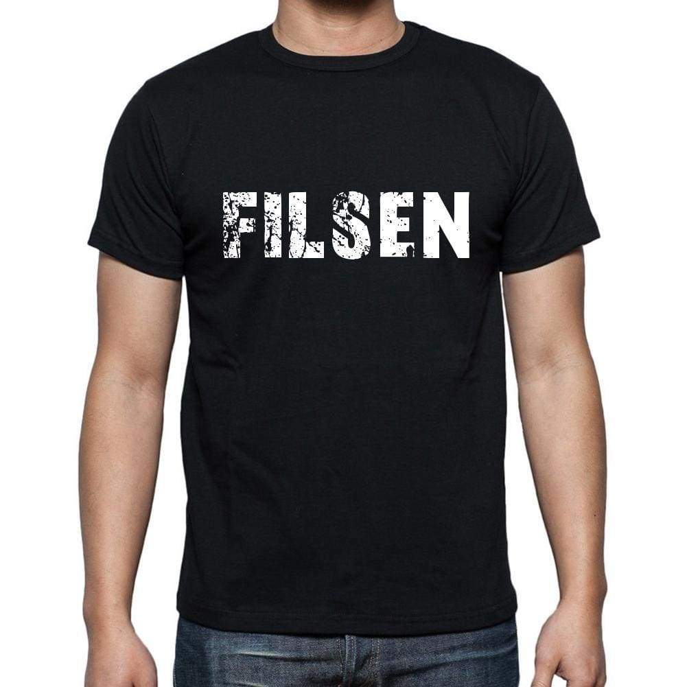 Filsen Mens Short Sleeve Round Neck T-Shirt 00003 - Casual