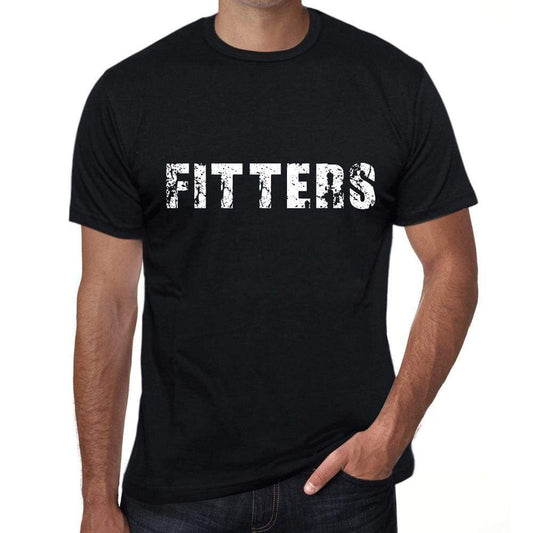 fitters Mens Vintage T shirt Black Birthday Gift 00555 - Ultrabasic