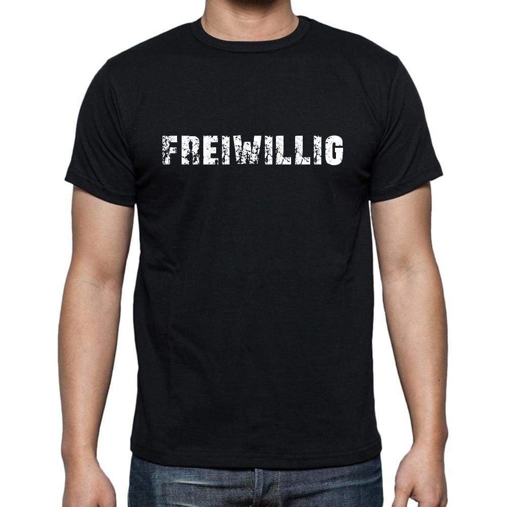 Freiwillig Mens Short Sleeve Round Neck T-Shirt - Casual