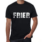 Frier Mens Retro T Shirt Black Birthday Gift 00553 - Black / Xs - Casual