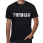 furbish Mens Vintage T shirt Black Birthday Gift 00555 - Ultrabasic