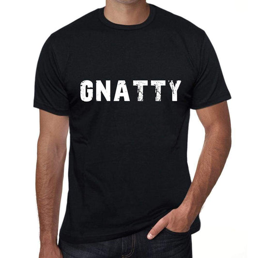 gnatty Mens Vintage T shirt Black Birthday Gift 00554 - Ultrabasic