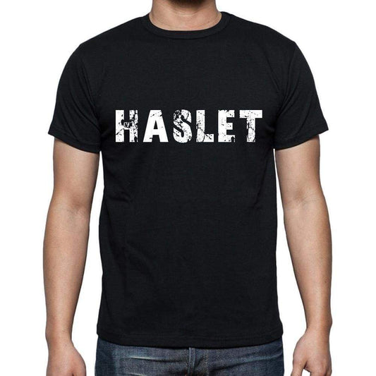 Haslet Mens Short Sleeve Round Neck T-Shirt 00004 - Casual
