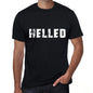 Helled Mens Vintage T Shirt Black Birthday Gift 00554 - Black / Xs - Casual