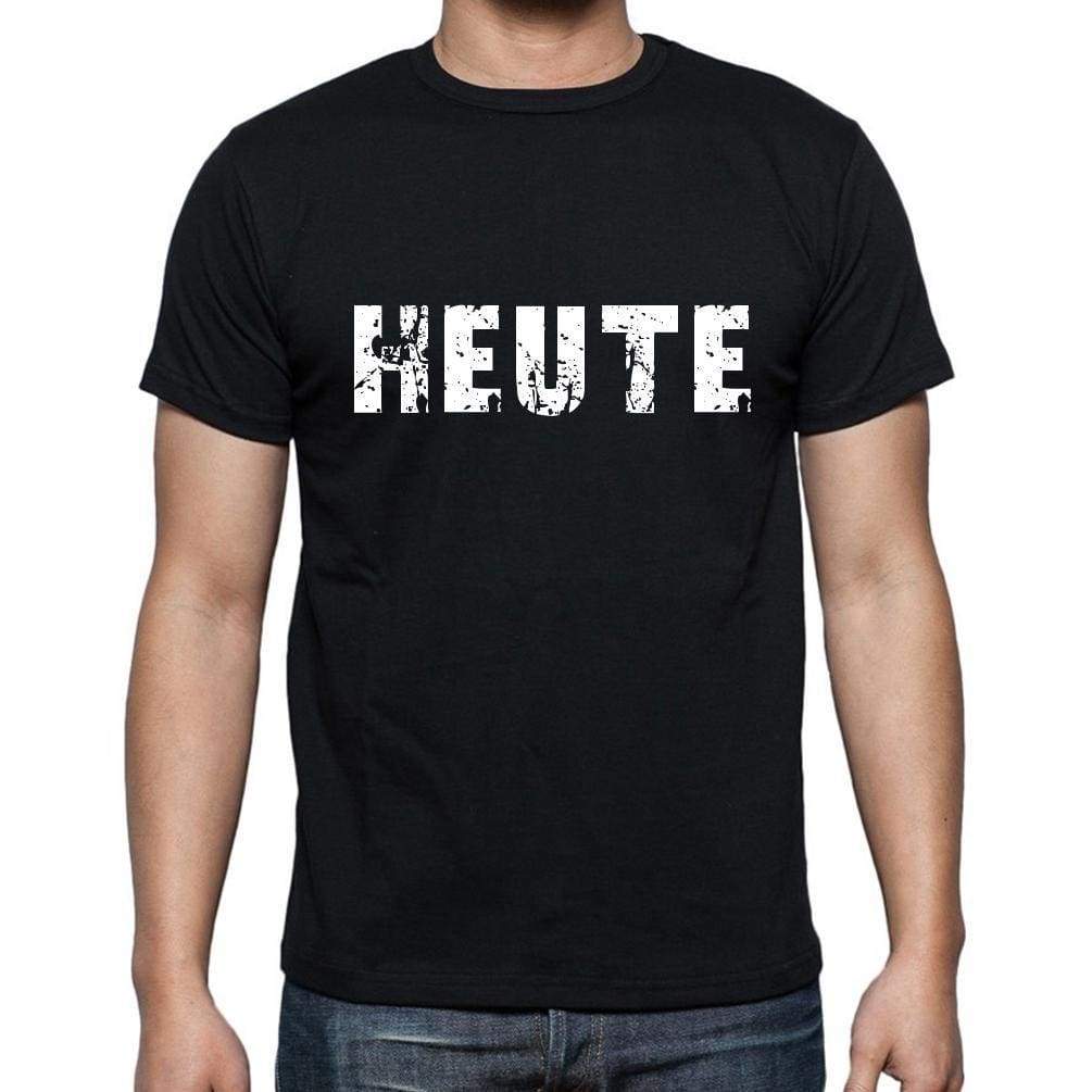 Heute Mens Short Sleeve Round Neck T-Shirt - Casual