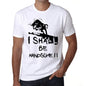 I Shall Be Handsome White Mens Short Sleeve Round Neck T-Shirt Gift T-Shirt 00369 - White / Xs - Casual