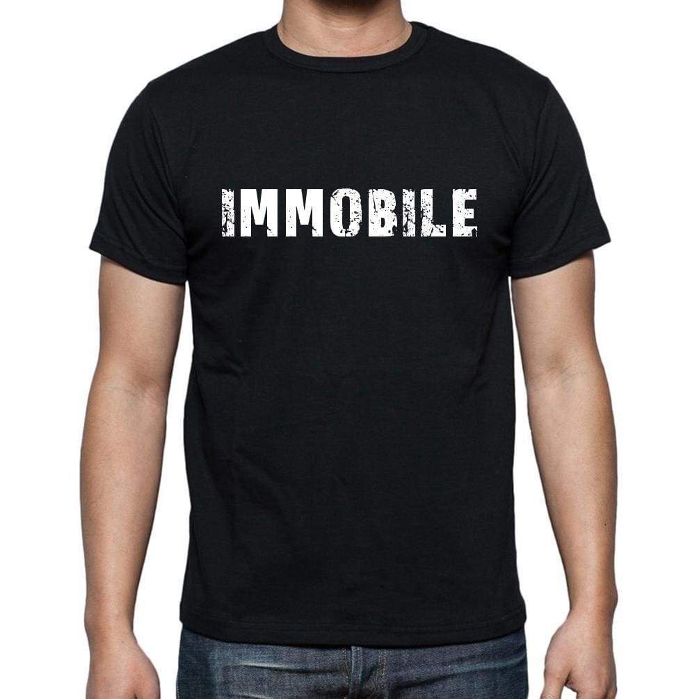 Immobile French Dictionary Mens Short Sleeve Round Neck T-Shirt 00009 - Casual