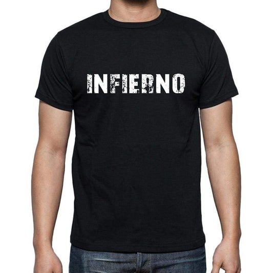 Infierno Mens Short Sleeve Round Neck T-Shirt - Casual