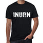 Inurn Mens Retro T Shirt Black Birthday Gift 00553 - Black / Xs - Casual