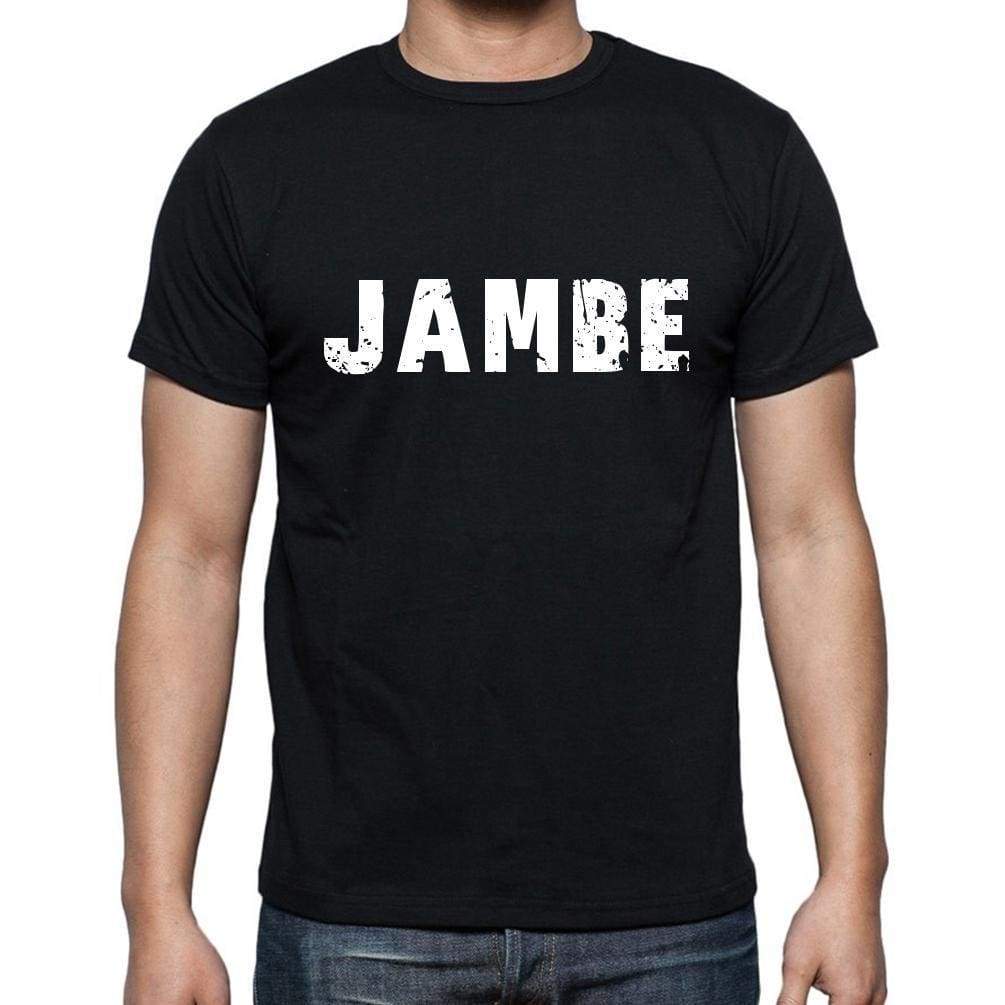 Jambe French Dictionary Mens Short Sleeve Round Neck T-Shirt 00009 - Casual