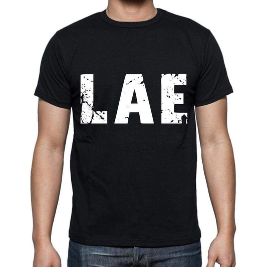 Lae Men T Shirts Short Sleeve T Shirts Men Tee Shirts For Men Cotton Black 3 Letters - Casual