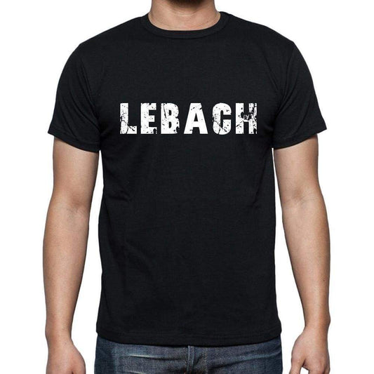 Lebach Mens Short Sleeve Round Neck T-Shirt 00003 - Casual