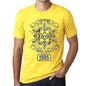Letting Dreams Sail Since 1985 Mens T-Shirt Yellow Birthday Gift 00405 - Yellow / Xs - Casual