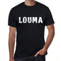 Louma Mens Retro T Shirt Black Birthday Gift 00553 - Black / Xs - Casual