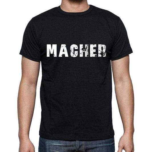 Macher Mens Short Sleeve Round Neck T-Shirt 00004 - Casual