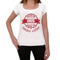 Made In 2025 Limited Edition Womens T-Shirt White Birthday Gift 00425 - White / Xs - Casual
