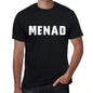 Menad Mens Retro T Shirt Black Birthday Gift 00553 - Black / Xs - Casual