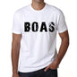 Mens Tee Shirt Vintage T Shirt Boas X-Small White 00560 - White / Xs - Casual