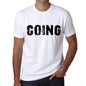 Mens Tee Shirt Vintage T Shirt Coing X-Small White 00561 - White / Xs - Casual