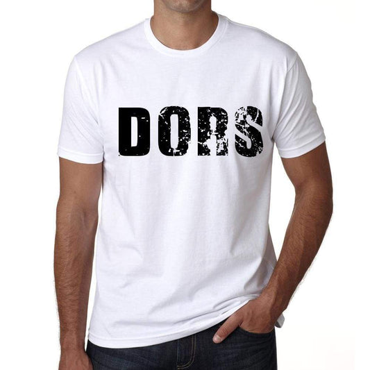 Mens Tee Shirt Vintage T Shirt Dors X-Small White 00560 - White / Xs - Casual