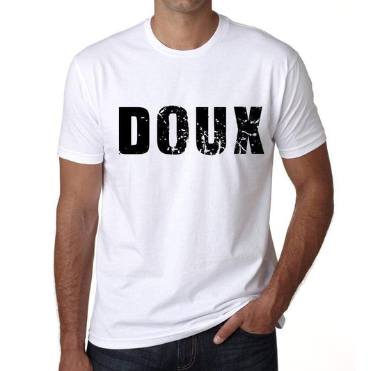 Mens Tee Shirt Vintage T Shirt Doux X-Small White 00560 - White / Xs - Casual