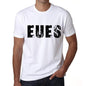 Mens Tee Shirt Vintage T Shirt Eues X-Small White 00560 - White / Xs - Casual