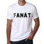Mens Tee Shirt Vintage T Shirt Fanât X-Small White 00561 - White / Xs - Casual