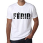 Mens Tee Shirt Vintage T Shirt Férir X-Small White 00561 - White / Xs - Casual
