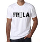 Mens Tee Shirt Vintage T Shirt Frôla X-Small White 00561 - White / Xs - Casual