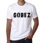 Mens Tee Shirt Vintage T Shirt Gobez X-Small White 00561 - White / Xs - Casual