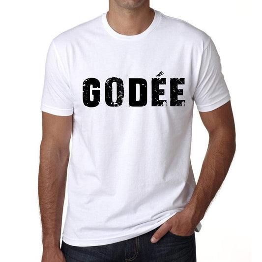 Mens Tee Shirt Vintage T Shirt Godèe X-Small White 00561 - White / Xs - Casual