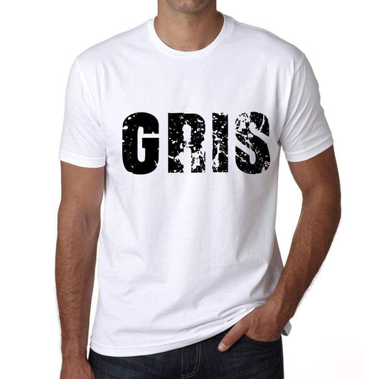 Mens Tee Shirt Vintage T Shirt Gris X-Small White 00560 - White / Xs - Casual