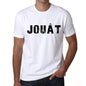 Mens Tee Shirt Vintage T Shirt Jouât X-Small White 00561 - White / Xs - Casual