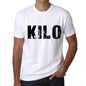 Mens Tee Shirt Vintage T Shirt Kilo X-Small White 00560 - White / Xs - Casual
