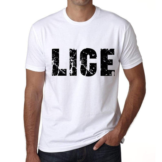 Mens Tee Shirt Vintage T Shirt Lice X-Small White 00560 - White / Xs - Casual