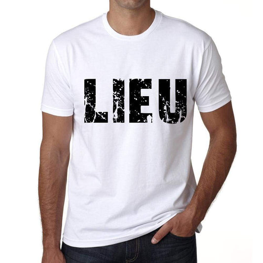 Mens Tee Shirt Vintage T Shirt Lieu X-Small White 00560 - White / Xs - Casual