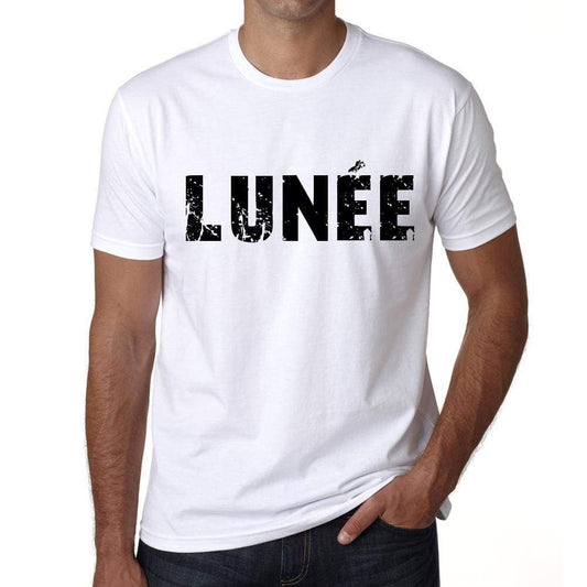 Mens Tee Shirt Vintage T Shirt Lunée X-Small White - White / Xs - Casual
