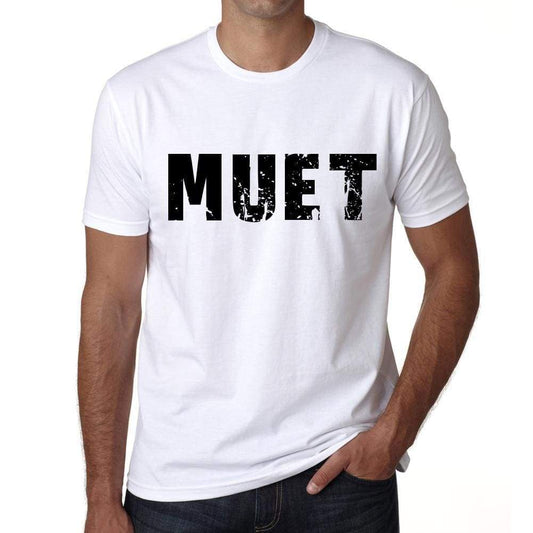 Mens Tee Shirt Vintage T Shirt Muet X-Small White 00560 - White / Xs - Casual