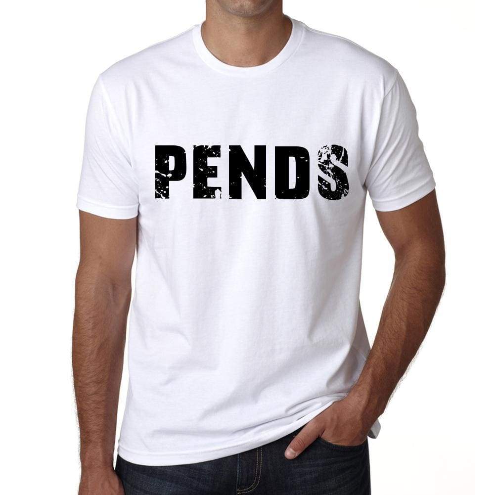 Mens Tee Shirt Vintage T Shirt Pends X-Small White - White / Xs - Casual