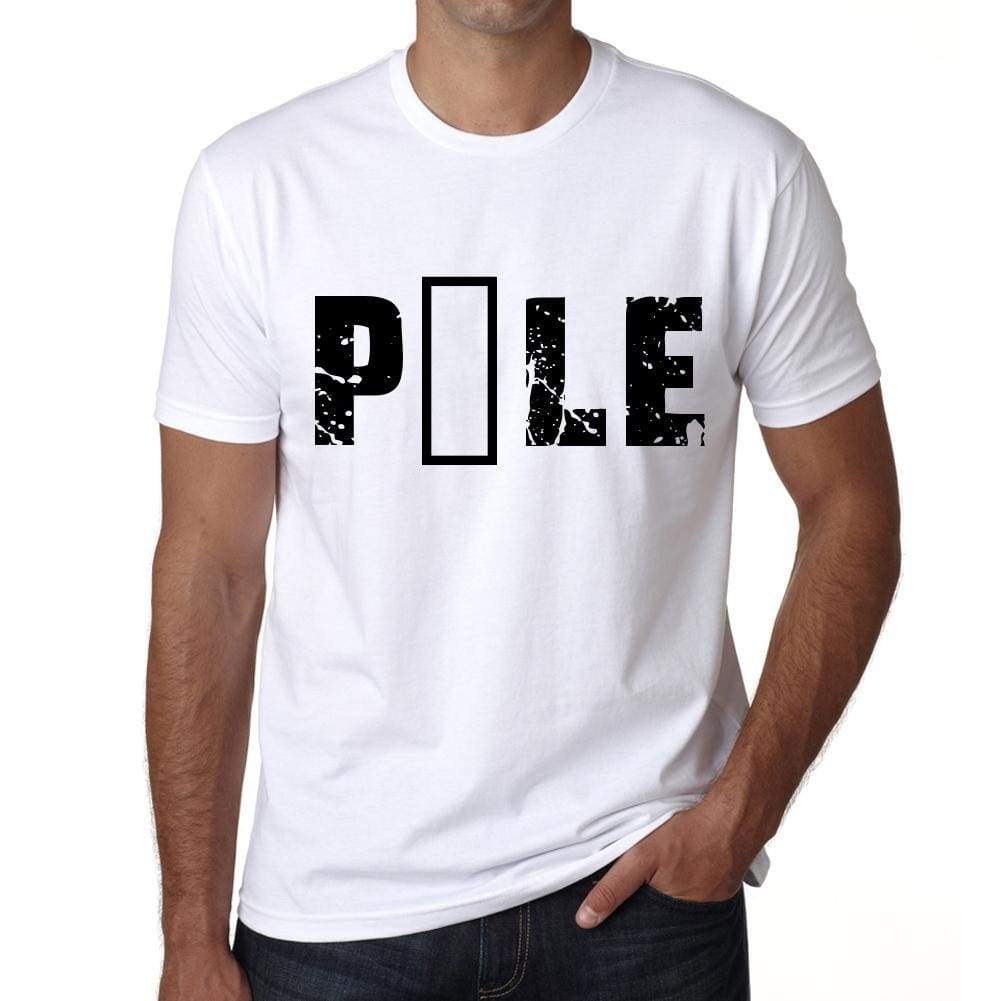 Mens Tee Shirt Vintage T Shirt Pùle X-Small White 00560 - White / Xs - Casual