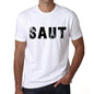 Mens Tee Shirt Vintage T Shirt Saut X-Small White 00560 - White / Xs - Casual