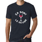 Mens Vintage Tee Shirt Graphic T Shirt Ca Sort Le Rouge Navy - Navy / Xs / Cotton - T-Shirt
