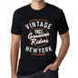 Mens Vintage Tee Shirt Graphic T Shirt Genuine Riders 1962 Deep Black - Deep Black / Xs / Cotton - T-Shirt